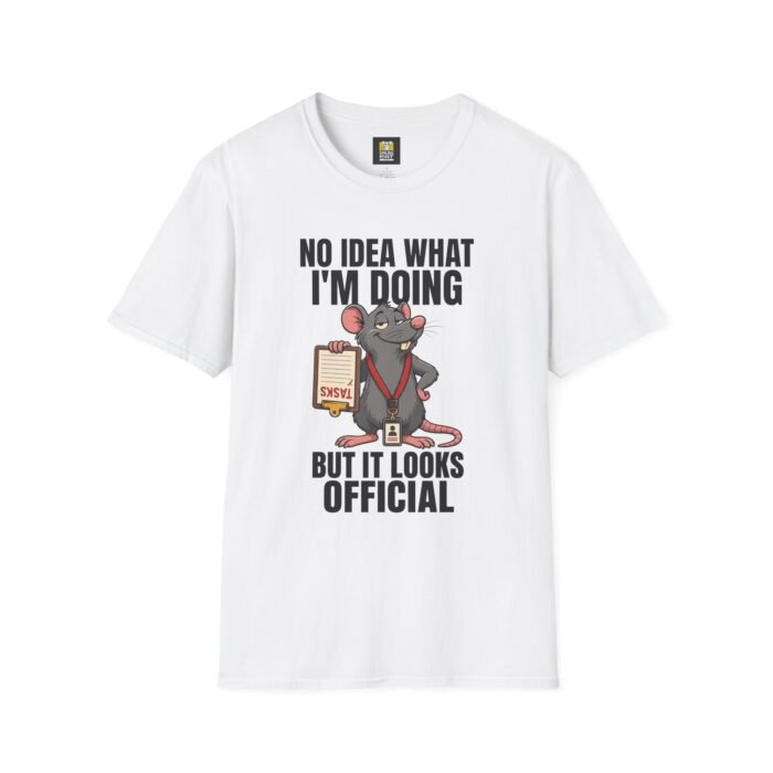 No Idea What I’m Doing | Funny Office Rat Graphic Tee