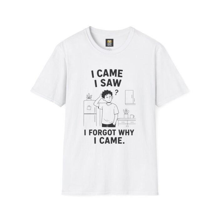 I Came. I Saw. I Forgot Why I Came. | Funny Memory Loss Graphic Tee