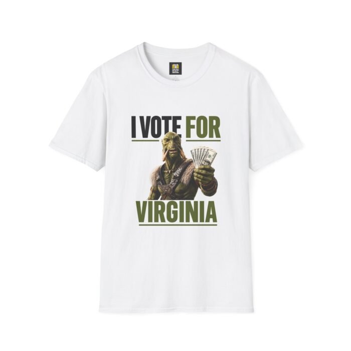 I Vote for Virginia | Funny Alien Meme Graphic Tee
